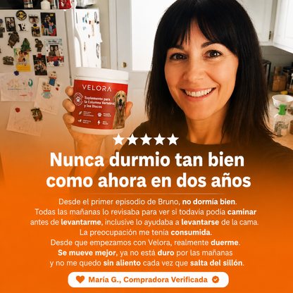 Velora - Polvo para la Columna Vertebral y los Discos