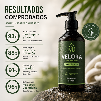 Jabón Antifúngico Velora - Chau Pie de Atleta
